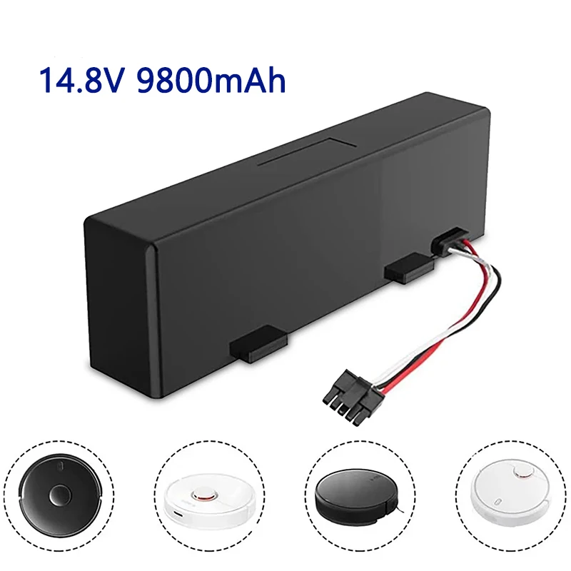 

New STYTJ02YM 14.8V 9800mah Xiaomi Mop Pro Robot Vacuum Cleaner Replacement Battery for Yunmi MVVO1-JG Haier JX37