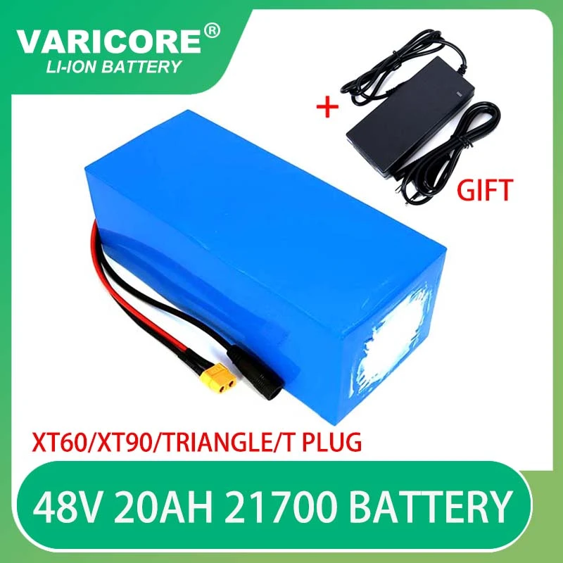 VariCore 48V 20AH Lithium battery 21700 13S4P High Power 800W Scooter  batteries 54.2v 20000mAh Tricycle Electric Bike Battery|Replacement  Batteries| - AliExpress