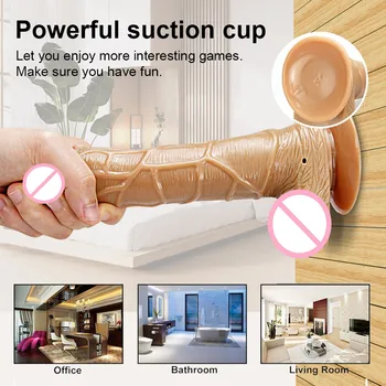 Thrusting Vibrator Dildo for Women Remote Control Fake Penis Dick Suction Cup Female Masturbators G Spot Orgasm Adult Sex Toys 5