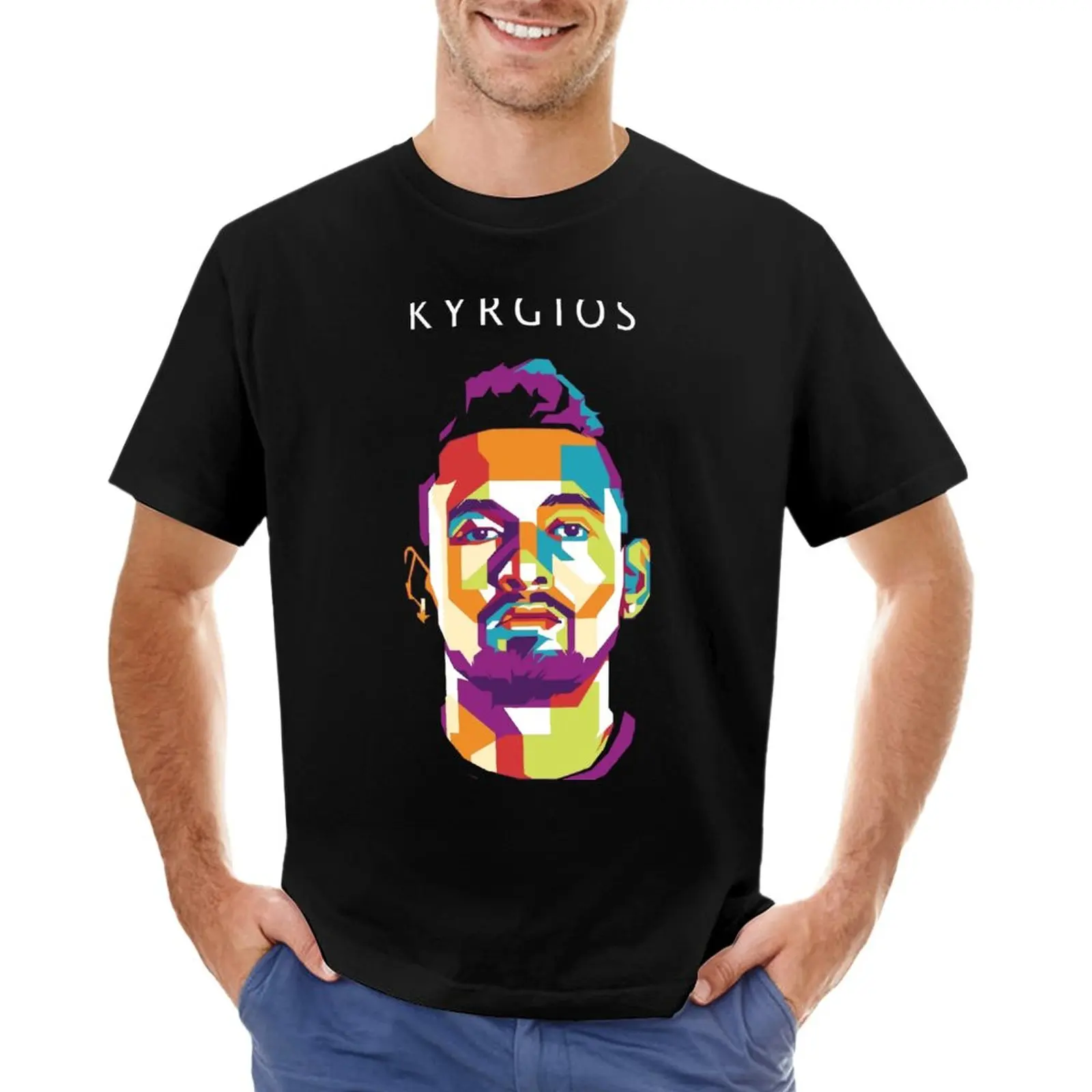 

Nick Kyrgios T-Shirt Tee shirt boys animal print shirt mens graphic t-shirts pack