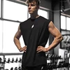 NEW Summer Fitness Sports Tank Top Men Breathable Loose Mesh Training Sleeveless T-shirt Quick Drying Vest Male Fitness Clothing 4