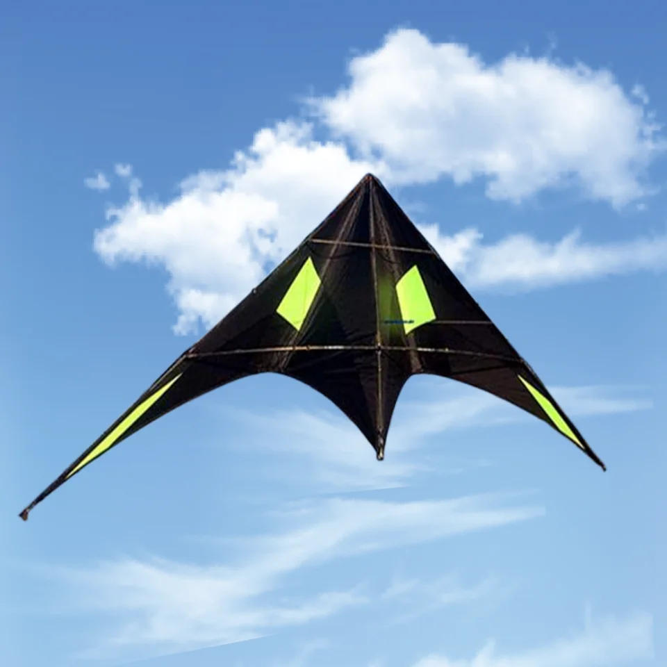 

free shipping 240cm professional kites blackjazz 3 dual line stunt kites Freilein kite factory outdoor sports games cerf volant