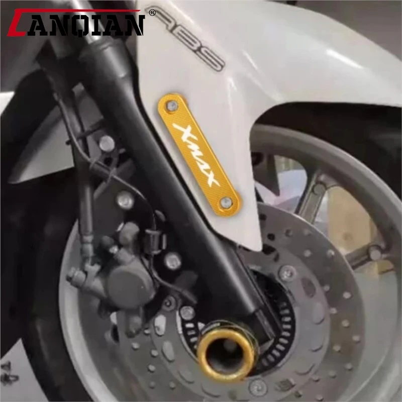 Motorcycle Front Axle Copper Plate Decorative Cover