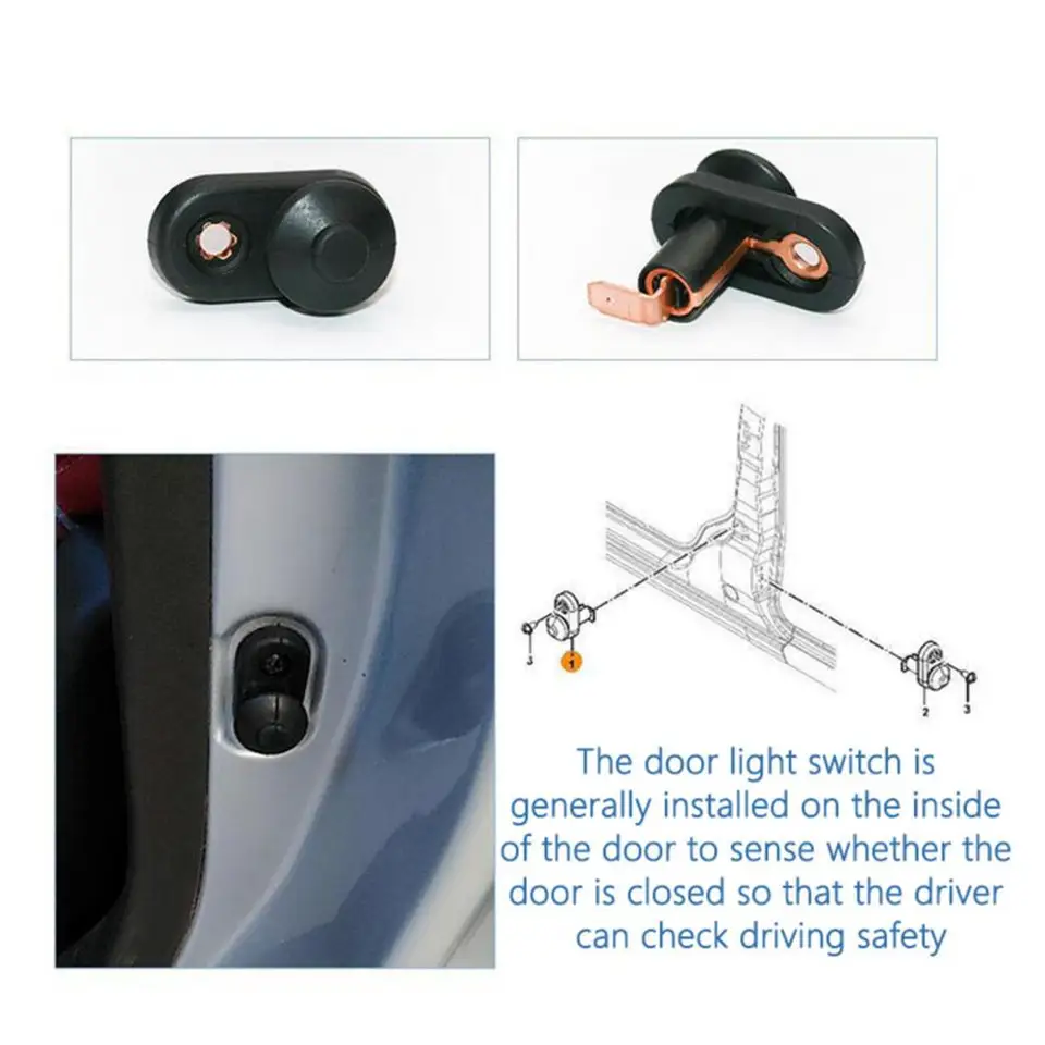 INTERRUTTORE LUCE PORTA FIAT 500 - Capasso Ricambi - Foto 12