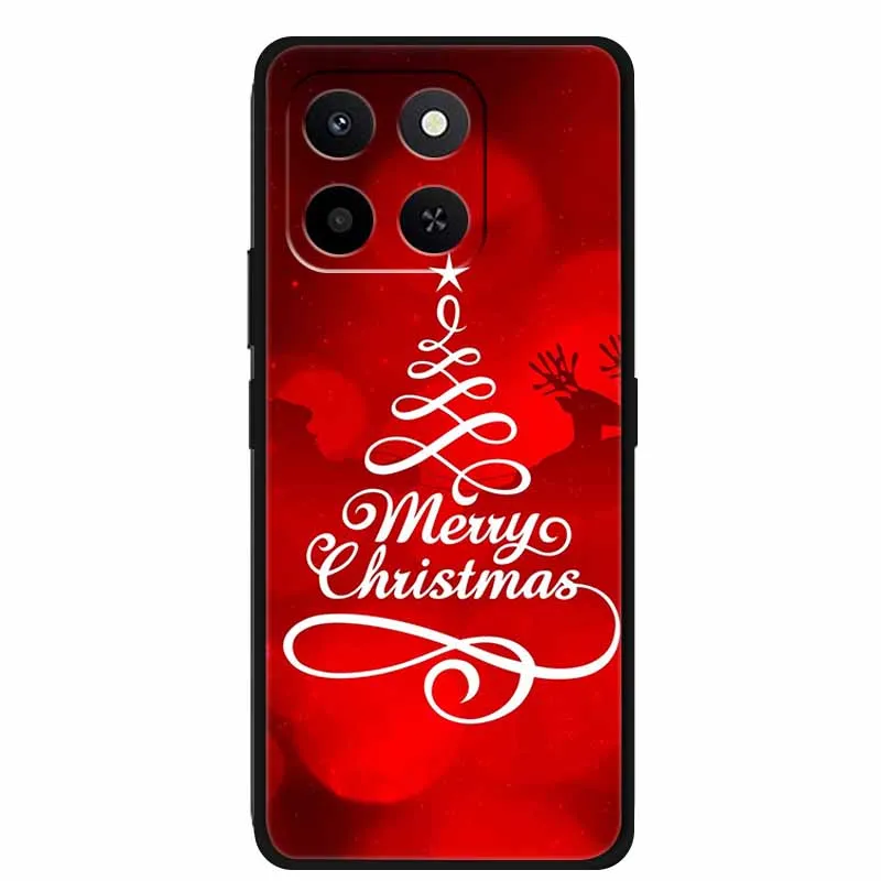 Festive Soft TPU Silicone Christmas Phone Case – Lovely Design
