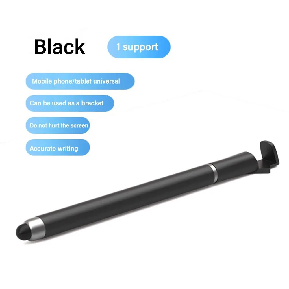 High Precision Stylus Pen Multi-Function With Phone Holder Screen Touch Pen 3-in-1 Capacitive Drawing Pen For Tablet Mobile