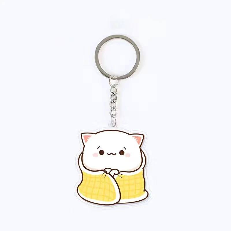 Mitao Cat Acrylic Keychain