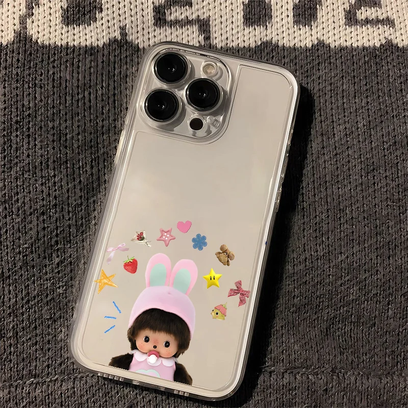 Cartoon M-Monchhichis Clear Phone Case Cover