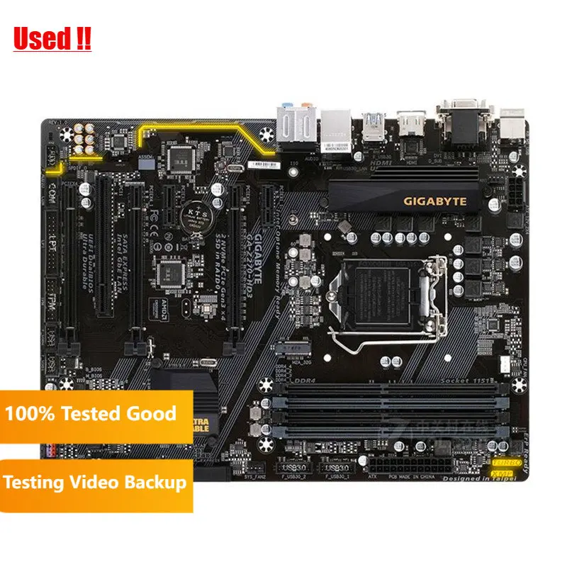 Gigabyte GAZ270HD3 Original Desktop Z270 Motherboard LGA 1151 DDR4