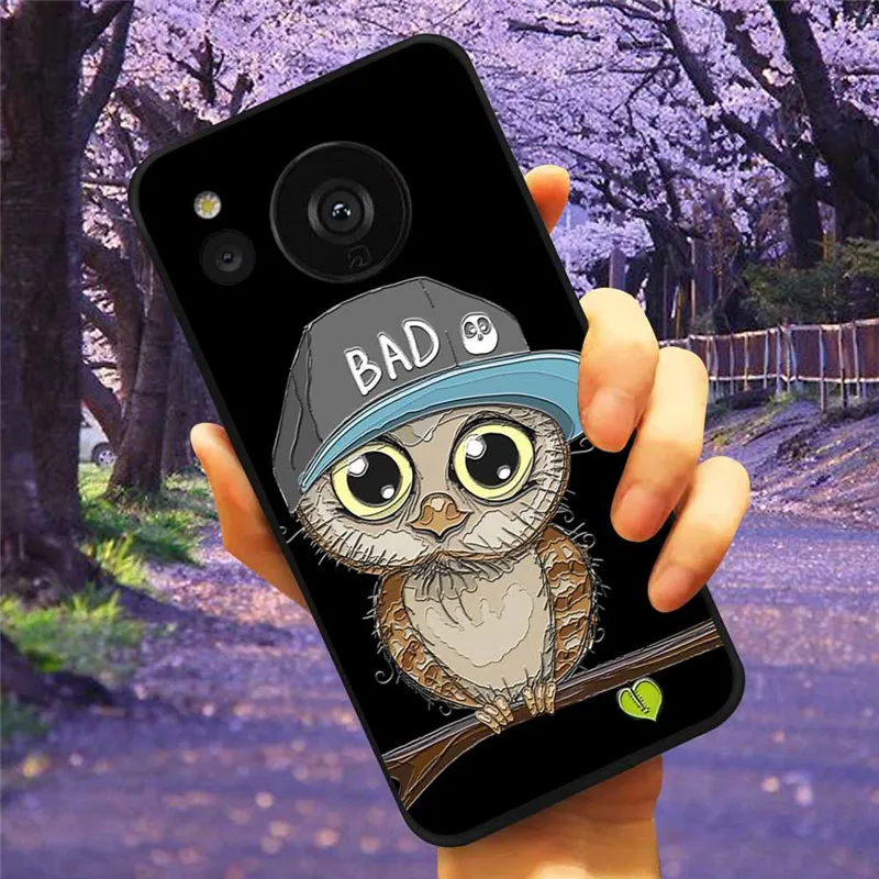 3D Relief Cartoon Silicone Back Cover - Embossed Soft Case