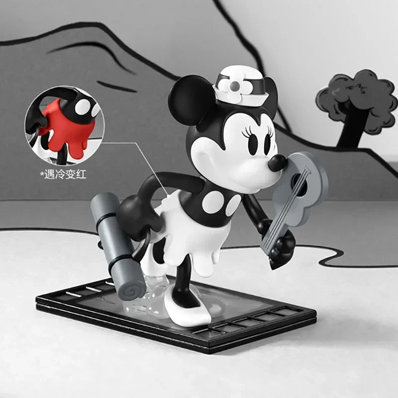 POP MART Disney Steamboat Willie Series Trendy Blind Random Box Toys Mystery Box Guess Bag Action Figure Surprise Gift