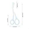 50LD Eyebrow Trimmer Scissor with Comb Hair for Facial Eyelash Removal Grooming Shapi 6