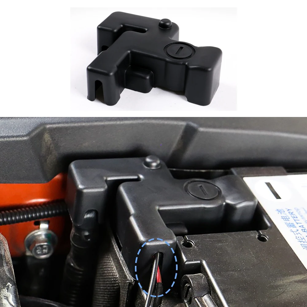 

Car Special Accessories Battery Negative Electrode Protection Cover Battery Dust Cover Fit For Great Wall Tank 300 2021-2024