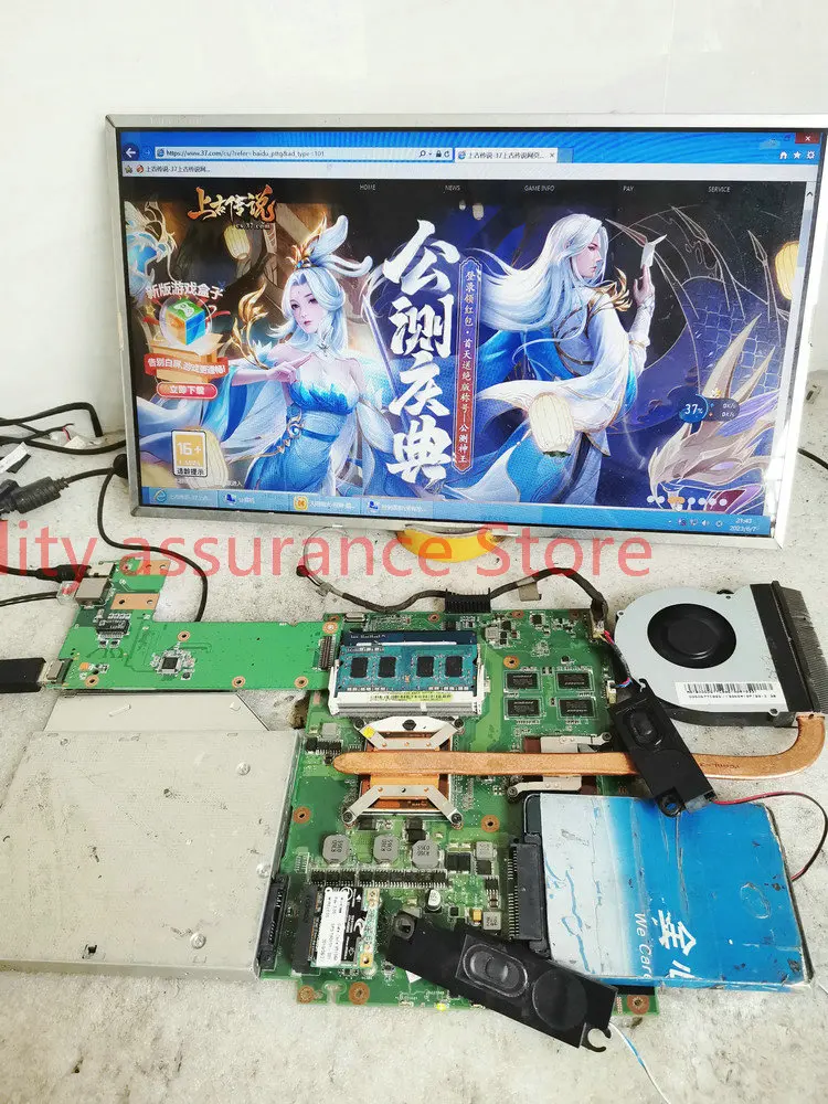 Placa-mãe do Portátil para Asus Mainboard K52jc A52j X52j K52j K52jr K52je K52jc K52ju K52jb K52jc K52jc - Imagem 4