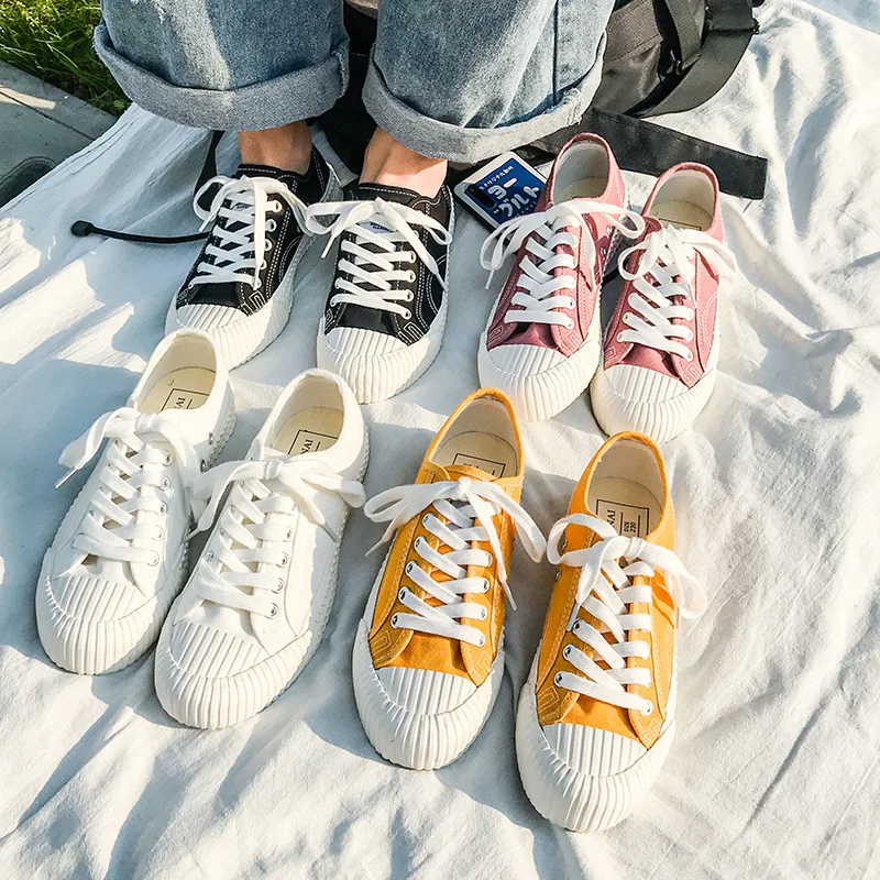 Canvas Shoes for Women 2022 New Fashion Color Women Casual Flats Canvas Women Casual Shoes Sneakers Color Female Shoes