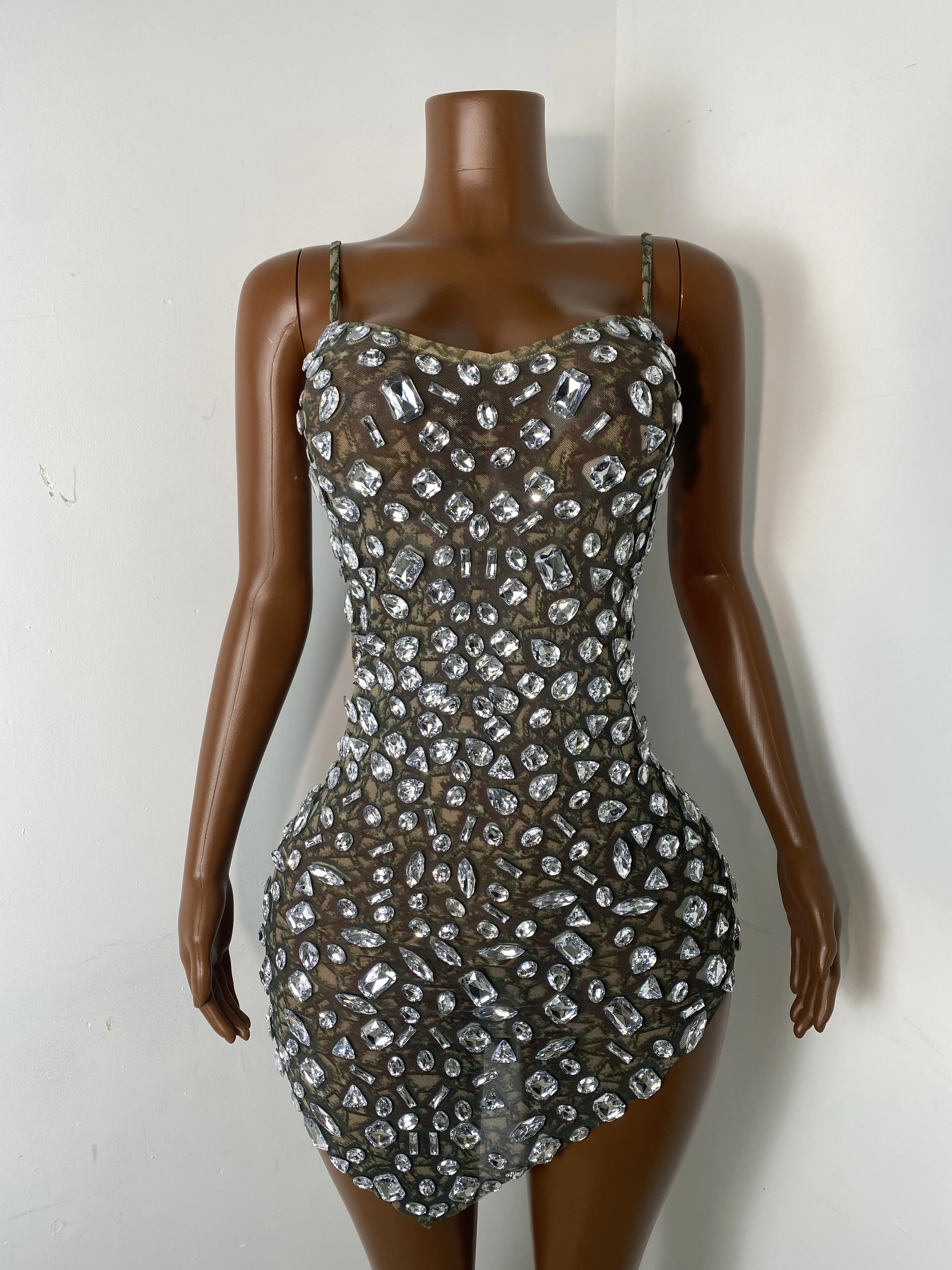 Women Sexy Sleeveless Bodycon Crystal Diamonds Mini Dress Birthday Party Costume Bar Nightclub Stage Performance Clothing - AliExpress 200000345 Women Sexy Sleeveless Bodycon Crystal Diamonds Mini Dress Birthday Party Costume Bar Nightclub Stage Performance Clothing - AliExpress 200000345