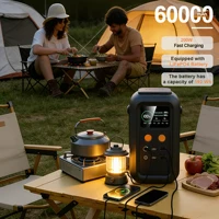 Générateur solaire portable CTOLITY AXP200 200W, station d'alimentation 192Wh, batterie Lifepo4, banque d'alimentation pour le camping, alimentation de secours 140W PD 5