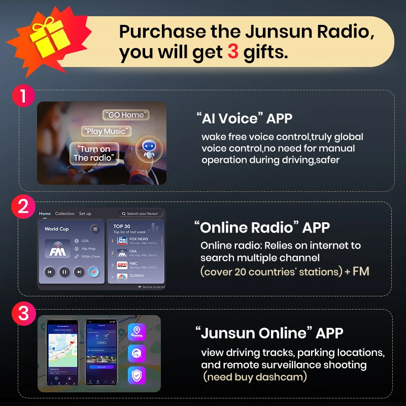 Junsun X7 MAX 13.1 “2K AI 음성 무선 카플레이, 안드로이드 자동차 라디오, 피아트 프리몬트 2012-2020 멀티미디어 오토라디오