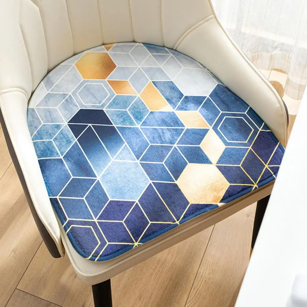 Nordic Style Memory Foam Chair Cushion U-Shaped Non-slip Chair Pad Dining Chair Cushion Decoration Seat Pad Office Desk Seat Mat 6