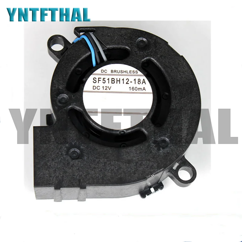 

Original Cooling Fan SF51BH12-18A DC 12V 160mA 0.016A 3 Wires 50*50*20mm 5020