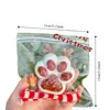Novelty Squishy Squeeze Toy Slow Rebound Cat Paw Stretch Toys Bag Squeeze Decompression Toy Christmas Gift for Adult Kids 6