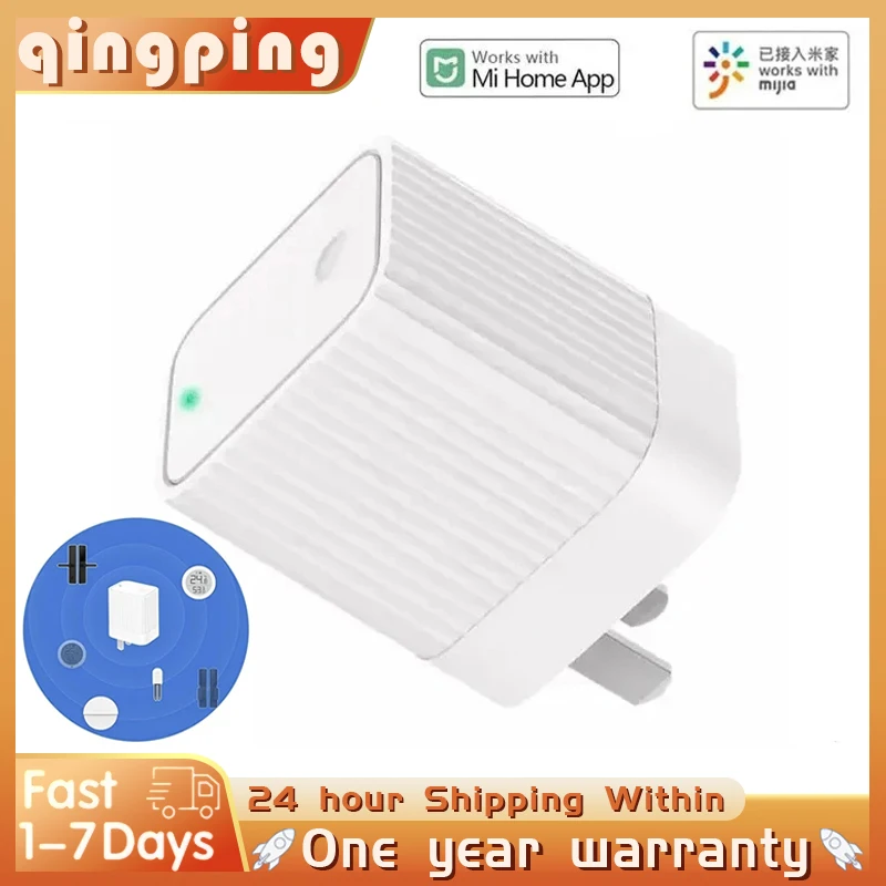 Qingping Bluetooth Gateway Hub Compatible WIFI Remote View Data Sub-Device Smart Linkage Home Device for Xiaomi Mijia Mi home