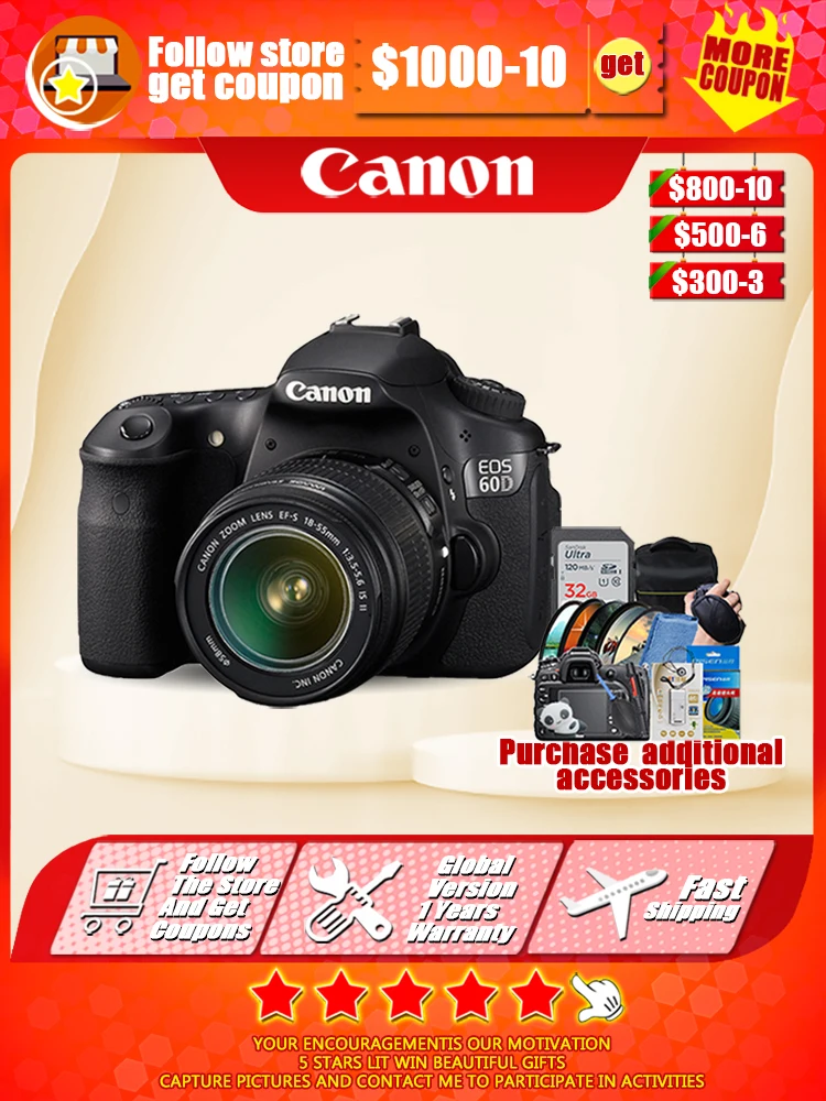 Canon EOS 60D/EF-S 18-55 1:3.5-5.6 IS 良品 【公式通販】
