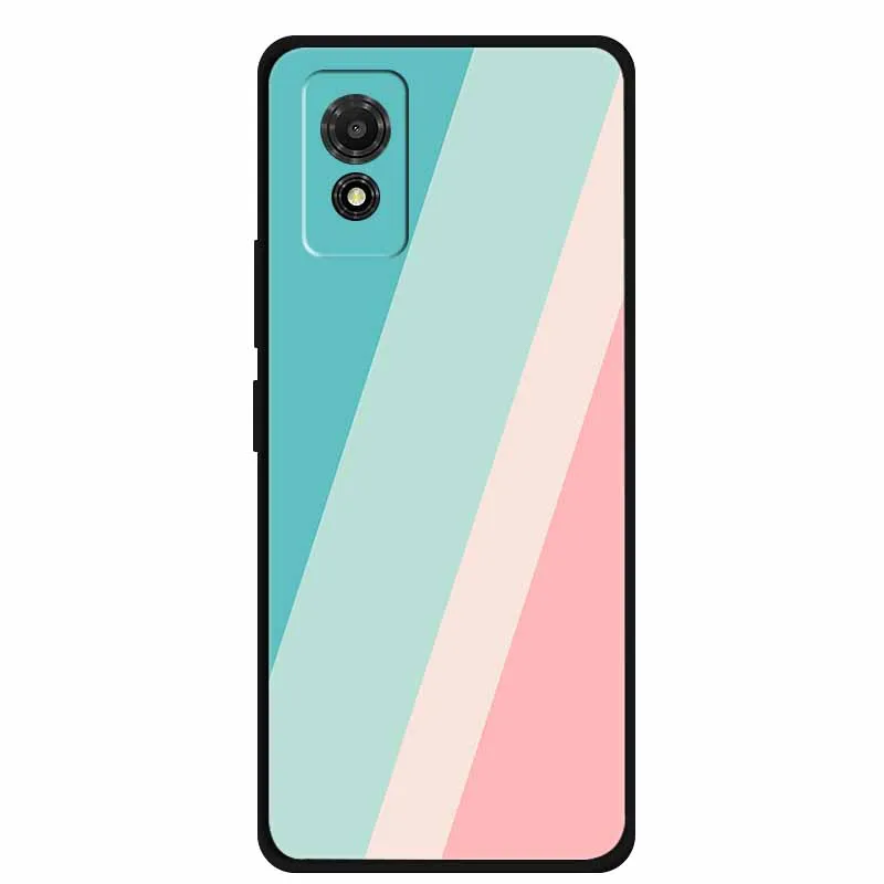 Artistic Cat Silicone Protective Phone Case - Stylish & Durable Bumper Protector