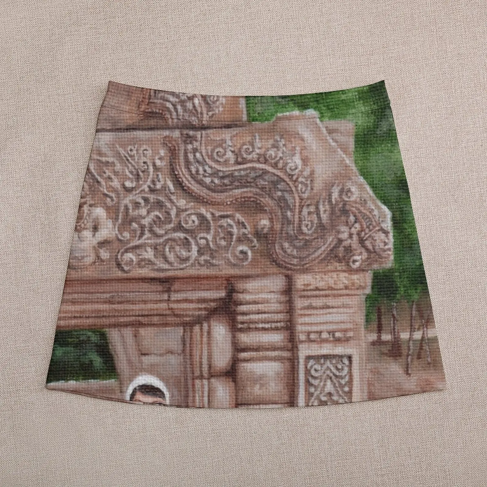 Angkor Temple Mystery Mini Skirt korean luxury clothing clothing women summer 2023