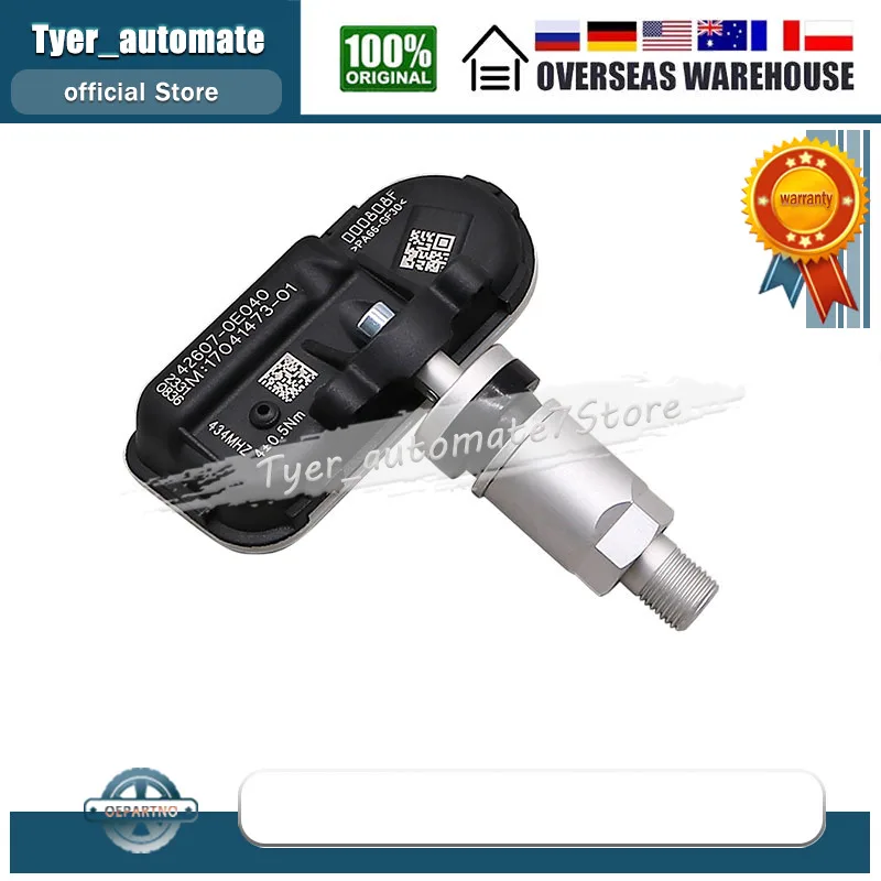 TPMS Ÿ̾ з ͸ , 2021 2022 Ÿ ̷ ÿ, 434MHz, 42607-0E040, 426070E040