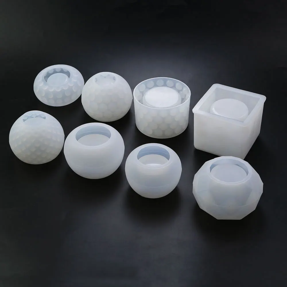 DIY Silicone Mold for Resin & Candle Holder Crafts 3