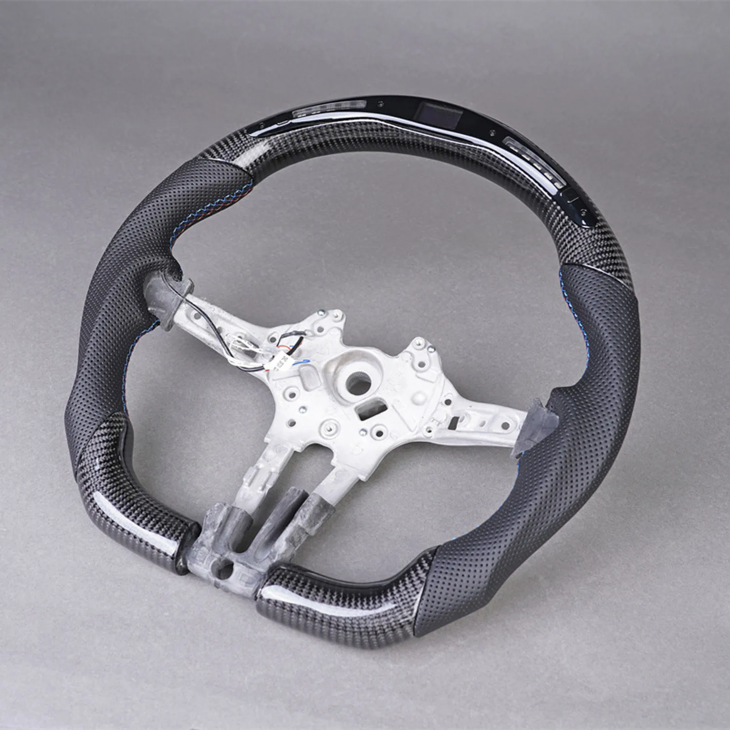 LED Shift Lights Carbon Fiber Steering Wheel For BMW F Chassis F20 F22