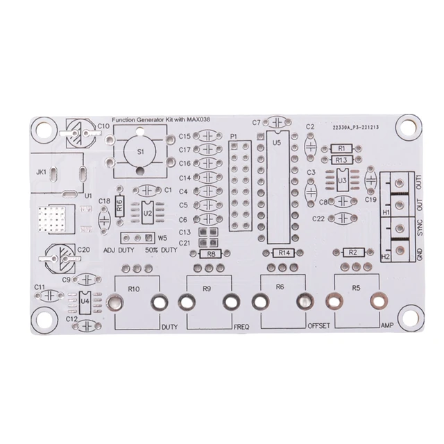Audio Signal Generator MAX038 Signal Generator 1Hz~20MHz