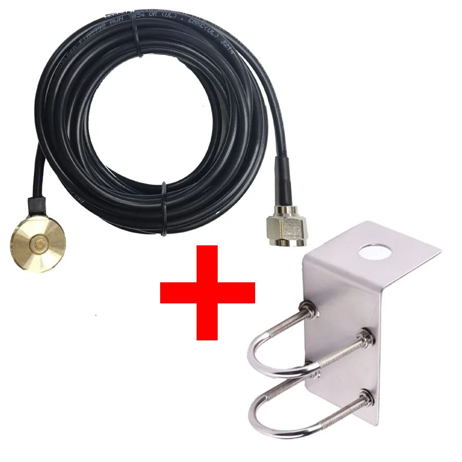 VehicleCarRadioAntennaExtensionNMOMountAerial34InchHole