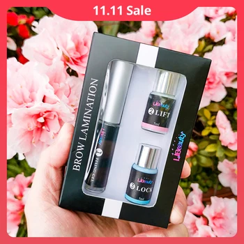 Libeauty 브로우 라미네이션 전문 눈썹 리프트, 눈썹 파마, 약 45-60 일 지속, 홈 DIY용 뷰티 메이크업 도구
