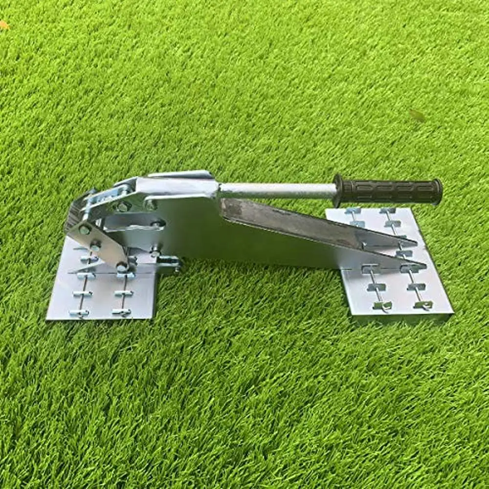 Artificial Grass Turf Installation Tool Synthetic Lawn Fixing Claw Steel Handle Grip Tool