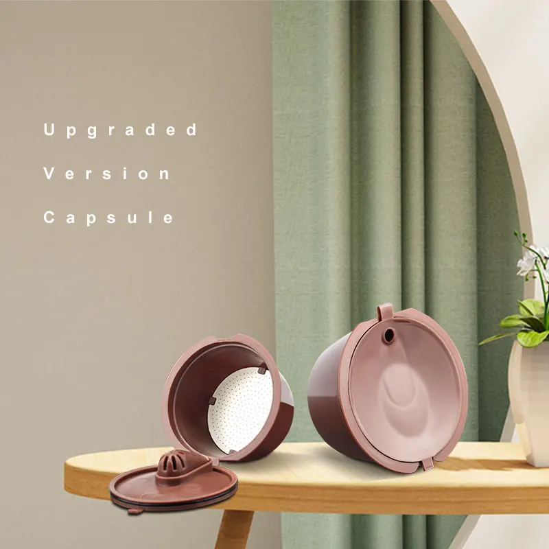 Icafilas Capsule Riutilizzabili Dolce Gusto Riutilizzabili Capsule Caffè Plastica Compatibile Con Nescafe Genio, Piccolo, Esperta