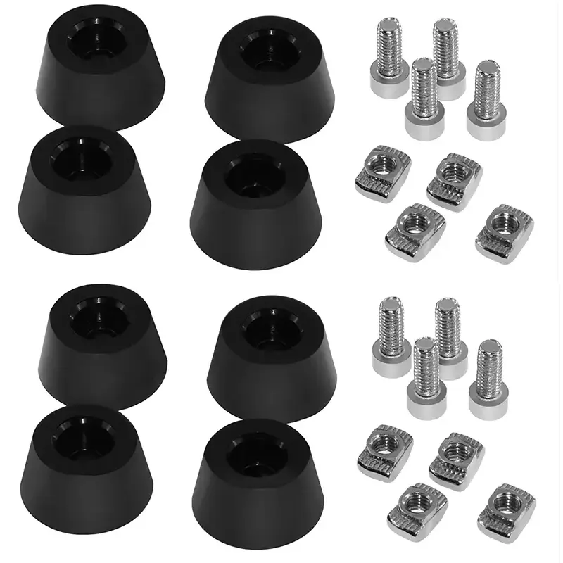 3D Printer Part 4/8 Set Antivibration Feet For Anti-vibration Rubber Landing Mat Feet For Lab X1 P1P Ender 3 CR10 3D Printer image 7