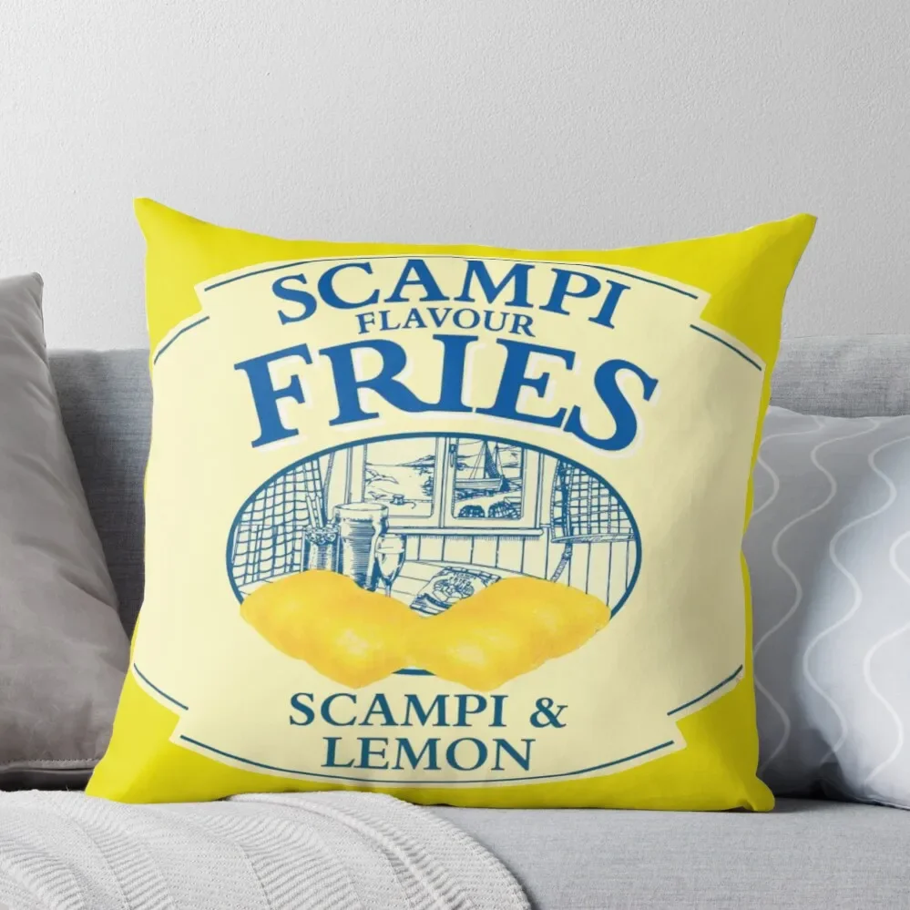 

Scampi Fries Throw Pillow Elastic Cover For Sofa Christmas Throw Pillows Covers
