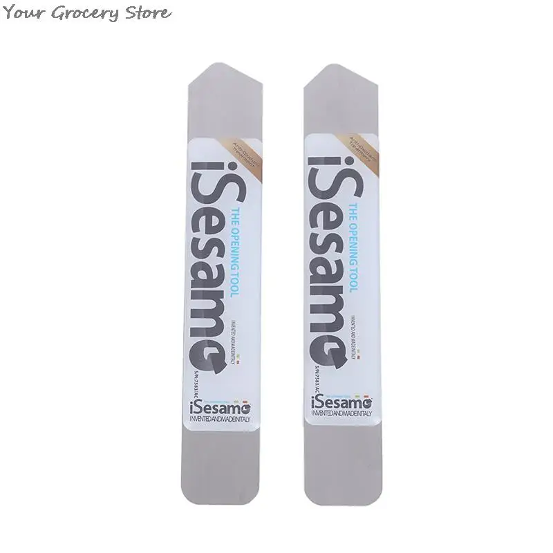Phone Repair Tools Cell Phone Opener Phone Repair Kit Stainless Steel Pry Bar 2Pcs Stainless Steel Blade Soft Thin Pry Spudger Cell Phone Tablet Screen Battery Opening Tools for Samsung IPhone IPad Opener