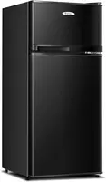 Compact Refrigerator 3.4 Cu. Ft. Classic Fridge with Adjustable Removable Glass Shelves Mechanical Control Recessed Handle 1