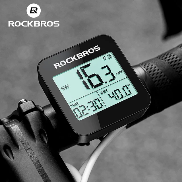 Rockbros Fahrrad Computer wasserdicht GPS Tacho Straße MTB Fahrrad  automatische digitale Stoppuhr Fahrrad Kilometer zähler Fahrrad Computer -  AliExpress