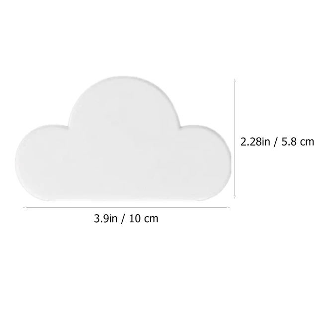 TD® porte clef magnetique mural aimant nuage support de cles