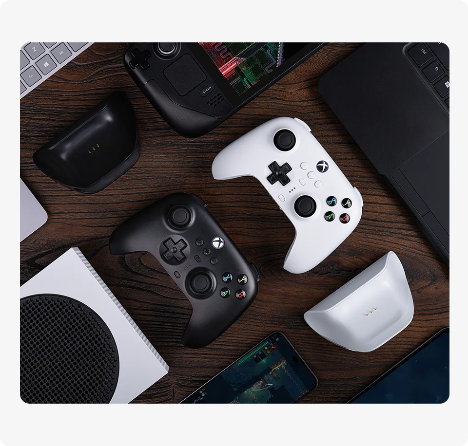 8bitdo Bluetooth 充電ドック付 ゲーミングコントローラー Amazon.co.jp: 8bitdo ultimate 充電ドックを備えたBluetooth