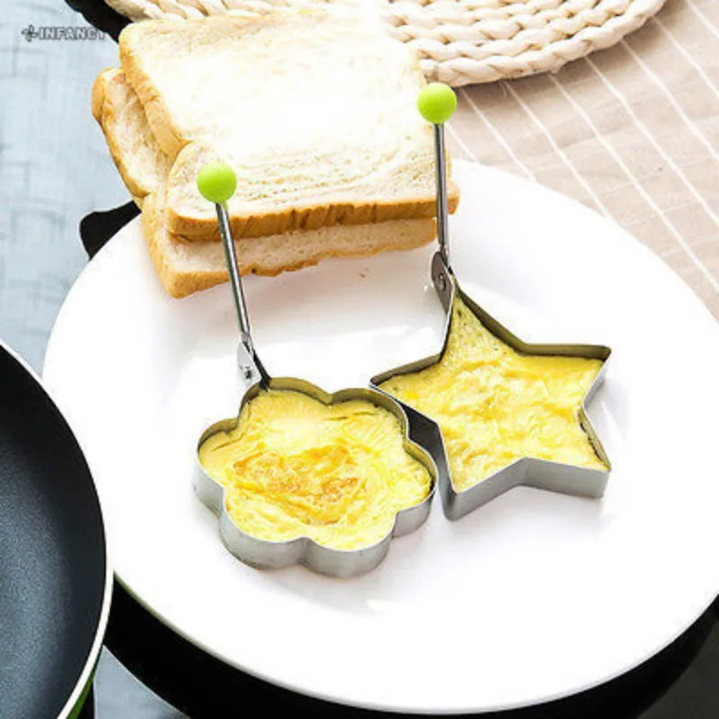 Stainless Steel Fried Egg Shaper Pancake Mould Mold Kitchen Cooking Tools form for frying eggs tools omelette mould