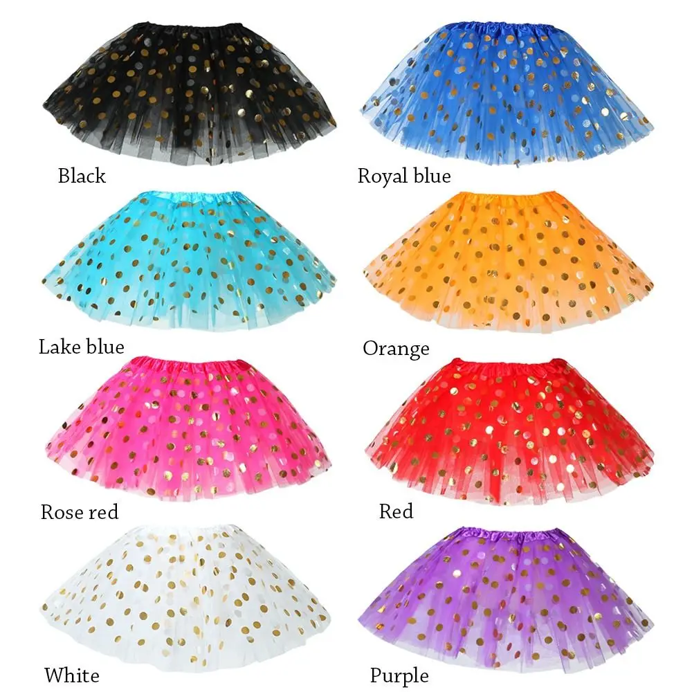 Fashion Rainbow Tutu Skirt Tulle Netting