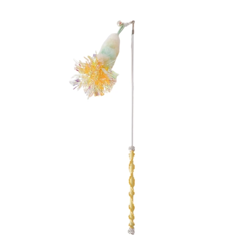 

Adjustable Wand Toy for Cats Indoor Kitten Teaser Toy Cats Cather Hunting Toy Drop shipping