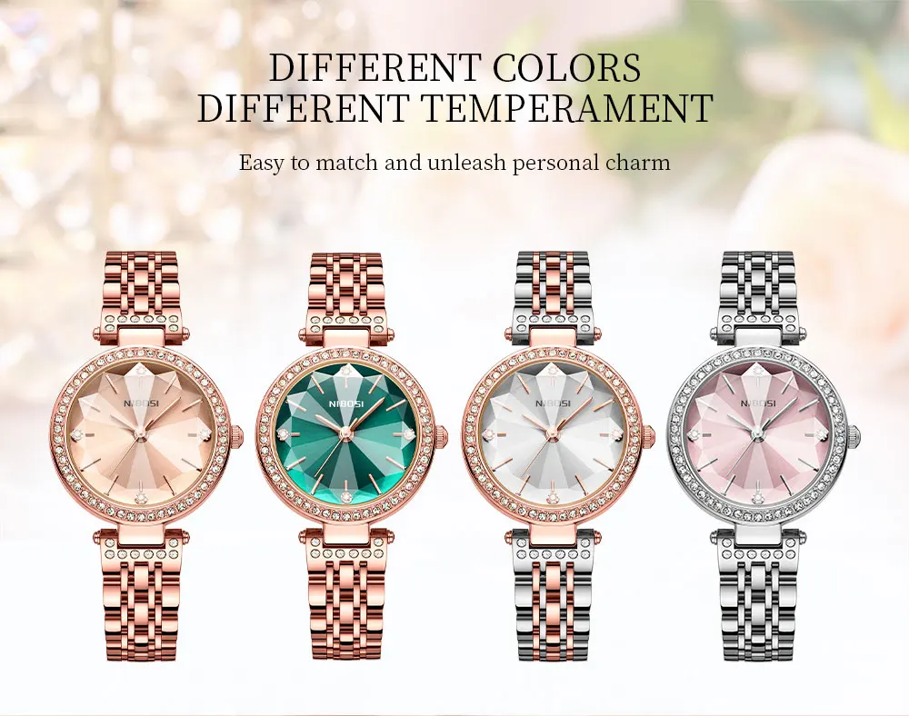 Quartz & Women's Zircon Watch 2622 Nibosi