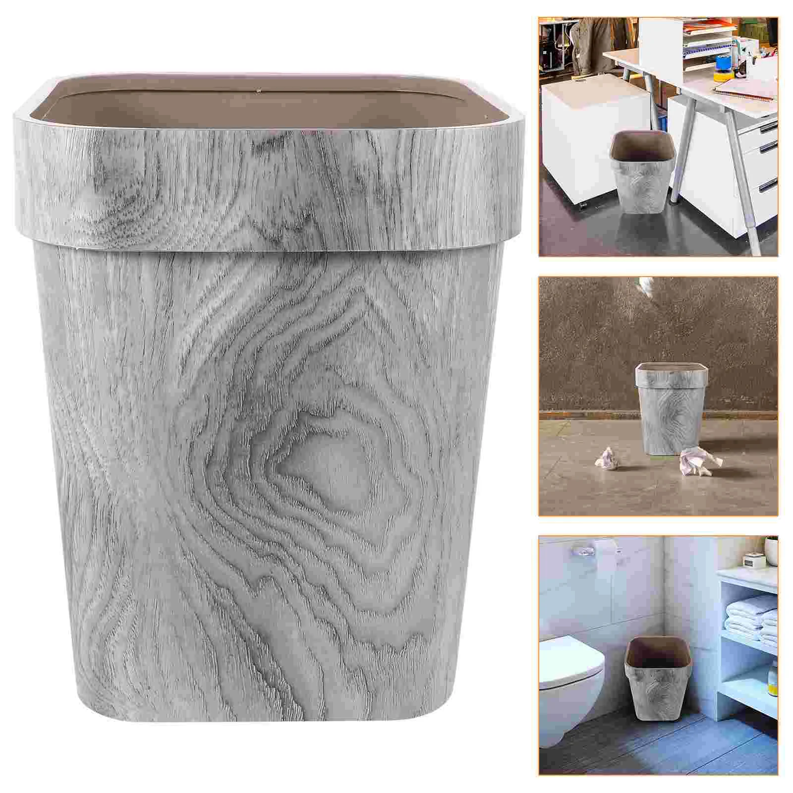 

Home Bedroom Living Room Kitchen Trash Can Garbage Bin Wastebasket Container