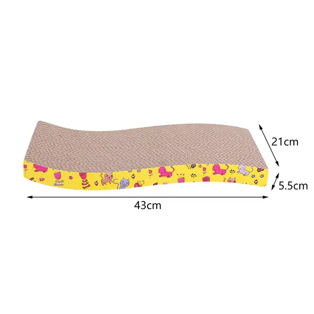 Cat Scratching Lounge Bed Cats Training Toys Sofa Cat Scratcher Cardboard for Cats Scratching Sleeping Grinding Claw Playing 6